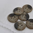 Button - Mottled ‘Khaki’ – 16mm